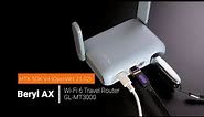 GL-iNet Beryl AX WiFi6 AX3000 Travel Router Overview & Speedtest (GL-MT3000)