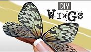 Easy Wing DIY For Fairy, Dragon & Butterfly Projects- Oven-safe/Waterproof
