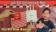Jio 5G sim Supported Router | Full setup 5G Router 2024 | 5g wifi router with sim card slot