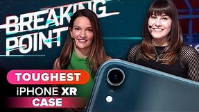 Who holds the title of toughest iPhone XR case at CES 2019?
