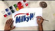 How to draw the Milky Way logo