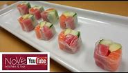 Rice Paper Sashimi Roll - How To Make Sushi Series