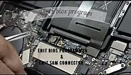 Apple Macbook Bios onboard Bios Programming by Enit Bios Programmer using Enit Sam Connector