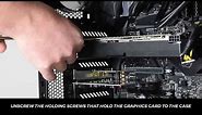 How to install and remove a Graphics Card