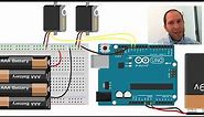 Arduino | Powering Multiple Servos and Motors