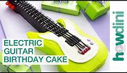 Birthday Cake Ideas: Electric Guitar Birthday Cake