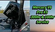 Mercury V8 250 Pro XS 300 HOUR & 100 HOUR SERVICE *IN DEPTH*