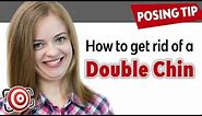 How to Get Rid of a Double Chin. Portrait Photography Posing Tips
