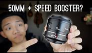 Canon M50 and 50mm Lens Adapter Comparison | Viltrox Speed booster vs Canon Lens Adapter