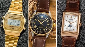 23 Of The BEST Gold Watches From Attainable To Luxury - Gold Tone, Steel & Gold, & Solid Gold