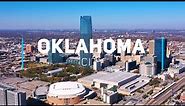 Oklahoma City downtown - day and night | 4K drone footage