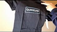 Quiksilver Comp TShirts (unboxing)