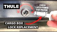 Thule Cargo Box Lock Replacement, How to Change a Thule Roof Box Lock Cylinder