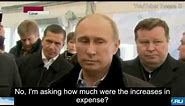 Putin handles corruption LIKE A BOSS