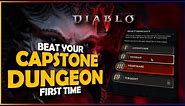 [Diablo 4] - Capstone Dungeon Guide | D4 Unlock World Tier 3