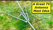 TV Antenna Mast Pipe Idea