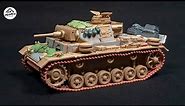 Sandbags and Resin - 1/35 Pz III Ausf J from Academy - 1/35 WW2 Diorama