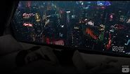 ASMR Cyberpunk Future City Window Sound Ambience 7 Hours 4K Wallpaper - Sleep Relax Focus Chill