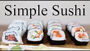 How to make Simple Sushi at home | step-by-step SUSHI recipe