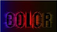 Colorful Light Text Effect in Photoshop