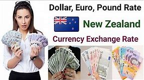New Zealand Currency | Pound Euro Rupee Dollar rate in New Zealand | usd to nzd
