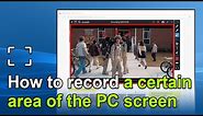 Screen Recorder - Rectangle area screen capture - How to use Bandicam