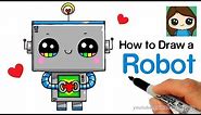 How to Draw a Robot Super Easy and Cute