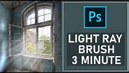 Light Ray Brush Effect | Adobe Photoshop 2021 Tutorial