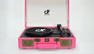 Pink record player