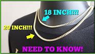 18 inch VS 20 inch LENGTHS! What you need to know!!!