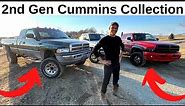 Second Gen Cummins Collection Tour [] Insanely Low Mileage 2nd Gen and BUILT COAL ROLLER.