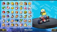 What if you play a Minion in Mario Kart 8 Deluxe (Mushroom Cup) (4K)