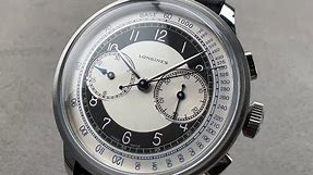 Longines Heritage Classic Chronograph "tuxedo dial" L2.830.4.93.0 Longines Watch Review