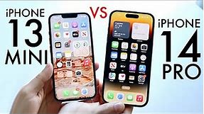 iPhone 14 Pro Vs iPhone 13 Mini! (Comparison) (Review)