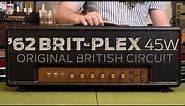 Hear the new StewMac '62 Brit-Plex amp kit - a hand wired JTM-45 Plexi style head in a kit!
