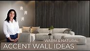 Accent Wall Ideas | 5 Warm & Natural Ways To Create Focal Points | Interior Design