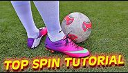 How to shoot a Top Spin Dip Free Kick like Bale & Ronaldo by freekickerz