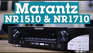 Marantz NR1510 & NR1710 slimline home theater receivers | Crutchfield