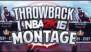 LEGEND 5 MONTAGE - THROWBACK TO NBA 2K16 MYPARK 🔥🔥🔥