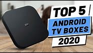Top 5 BEST Android TV Box (2020)