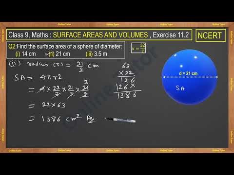 Q2 Ex 11.2 Class 9 Maths | Surface Areas and Volumes | Complete NCERT Explanation.