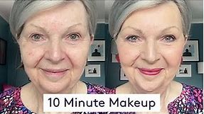 An Easy Everyday Makeup Look for Older Women in 10 Minutes - Cool Tone - Makeup For Older Women