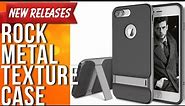 iPhone 7 Plus Case ROCK Royce Stand Ultra Thin Kickstand Metal Texture case for iPhone 7 Plus