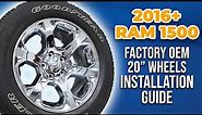 Episode 13: 2016 RAM 1500 - Factory 20" Wheels Installation - the Build by Infotainment.com