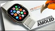 HK8 Pro Max Ultra 2nd Gen (AMOLED) Unboxing & Review Apple Watch Ultra Copy (watchOS Icons) - ASMR