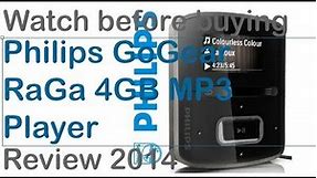 Philips GoGear RaGa 4GB MP3 Player Review - Must-Watch Before Buying