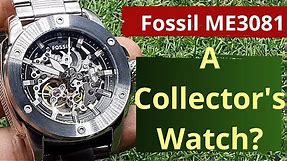 Reviewed Fossil ME3081 Mechanical Automatic Watch