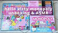 Hello Kitty Monopoly 🎀 || Unboxing ASMR & Setup - Sanrio Hello Kitty & Friends