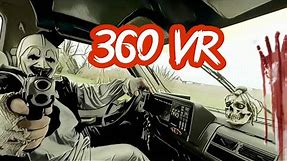 TERROR 360 ( CREEPY ART THE CLOWN ) #vr. VR HORROR EXPERIENCE 👻 360 video