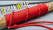 Perfect For Sticks, Tools, And Flashlights | Paracord Walking Stick Wrap